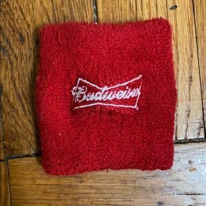 2 for $15 Budweiser wrist sweatband